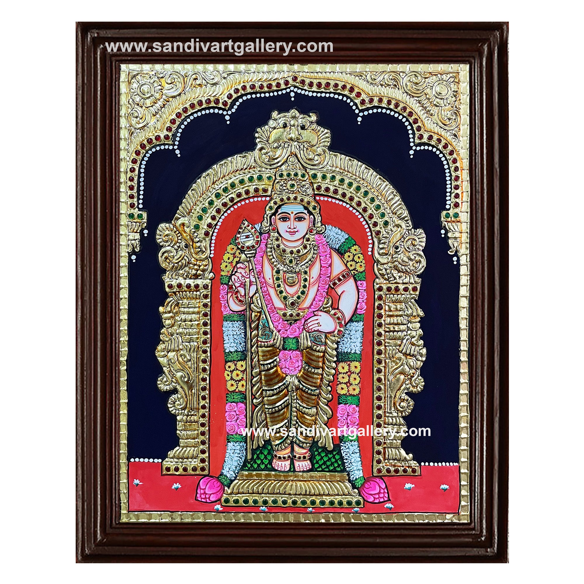 Murugan Tanjore Painting 5