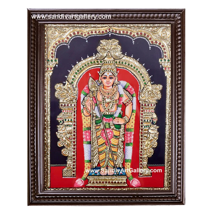 Murugan Tanjore Painting 5