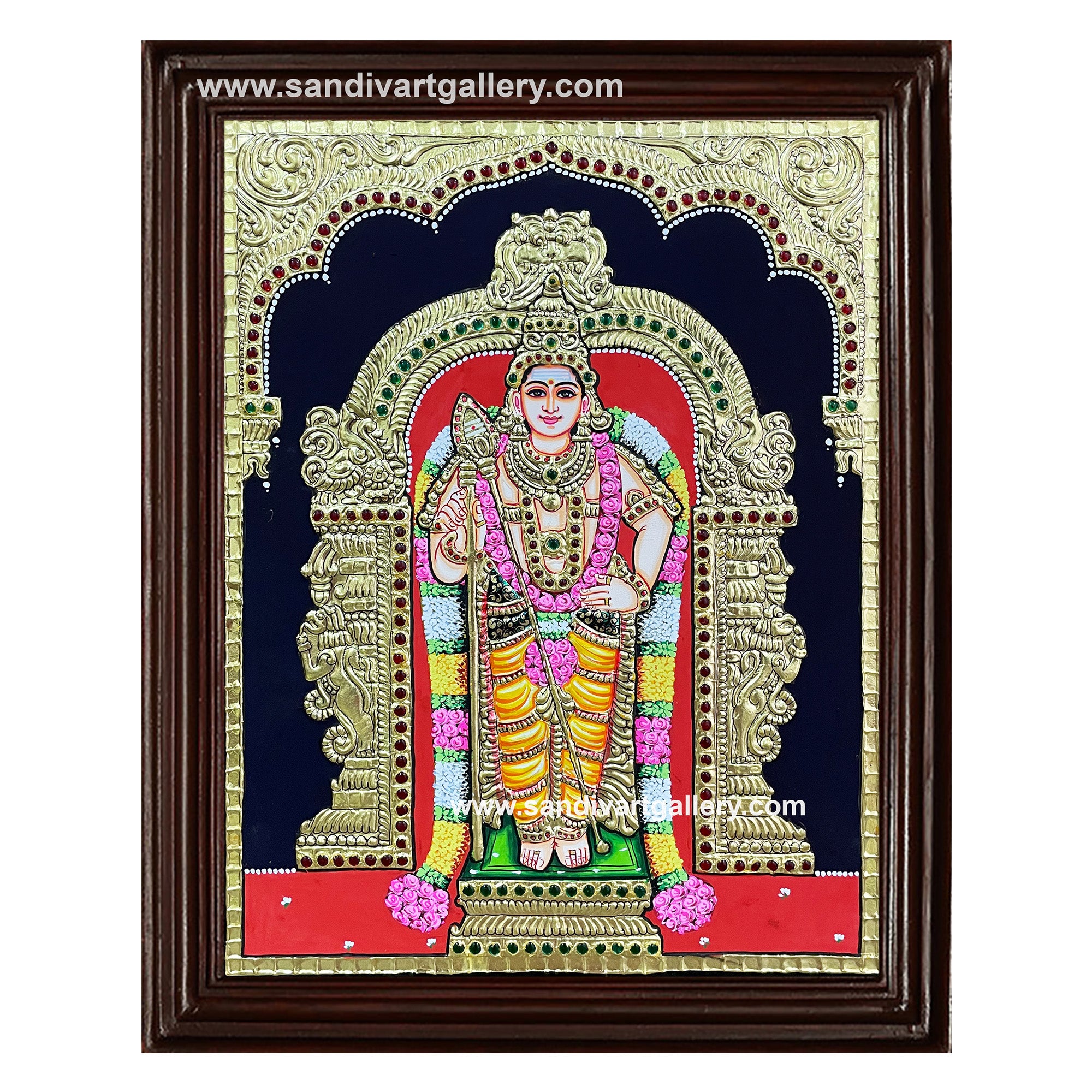 Karthikeya Tanjore Painting