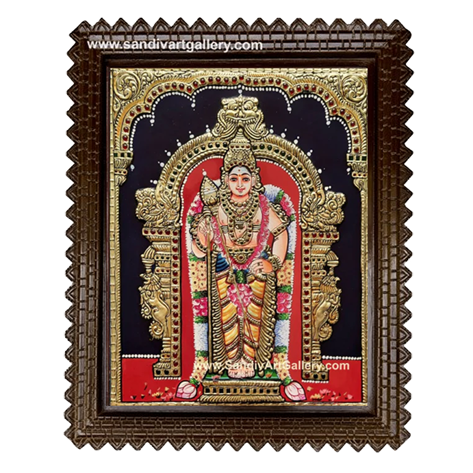 Karthikeya Tanjore Painting