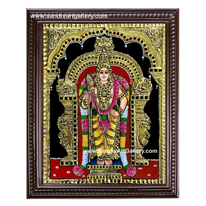 Murugar Tanjore Painting 1