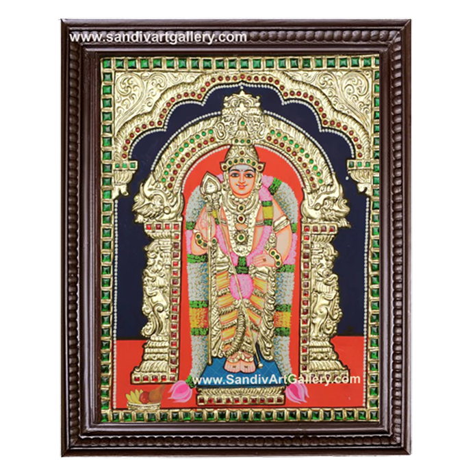 Murugan Tanjore Painting 6
