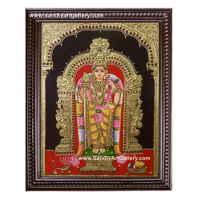 Skanda Tanjore Painting