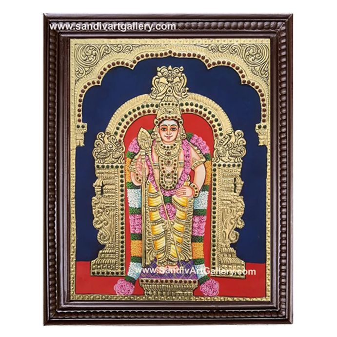 Murugar Tanjore Painting 4