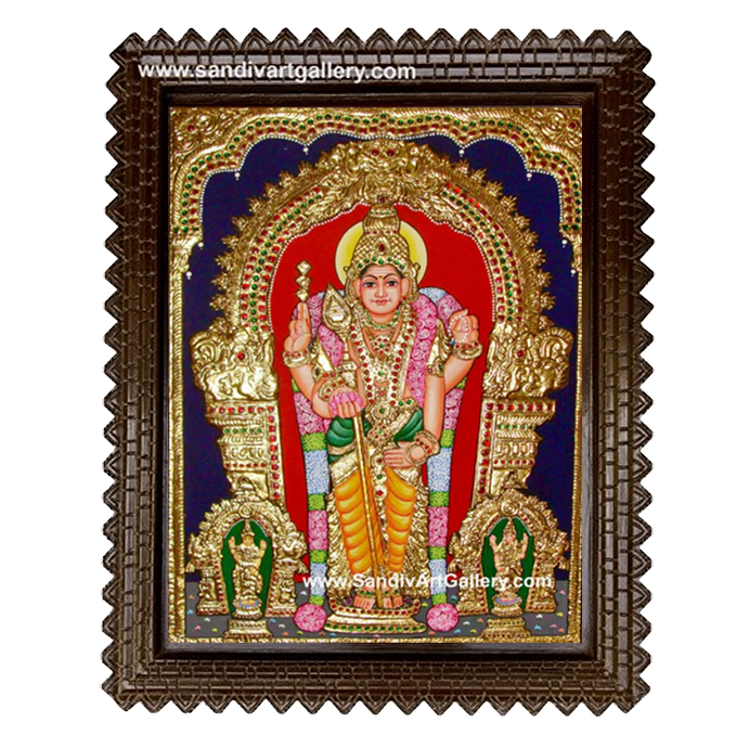 Murugar Tanjore Painting 10
