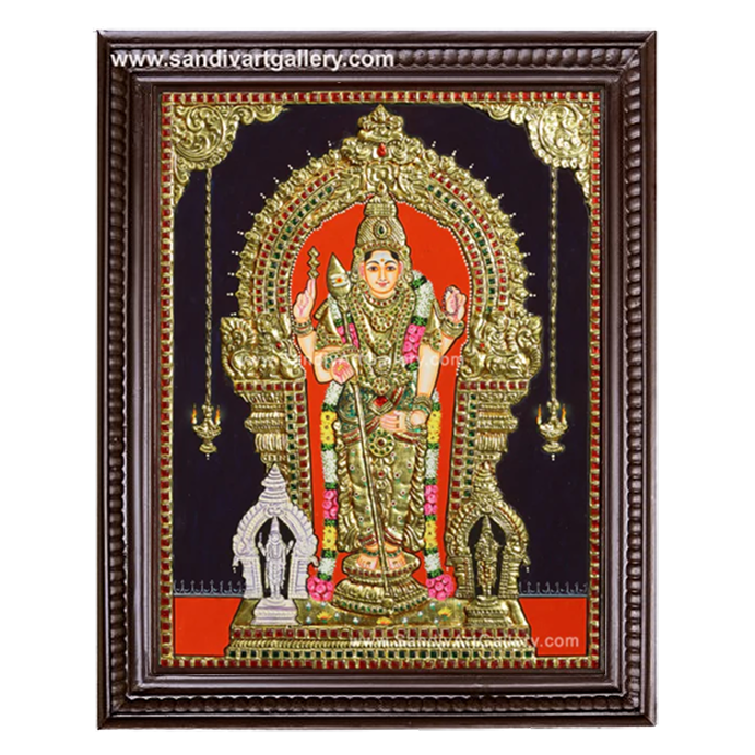 Thiruchendur Murugan Tanjore Painting 3