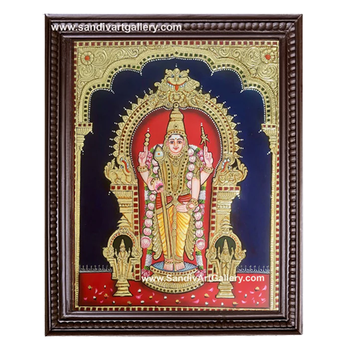 Thiruchendur Murugar Tanjore Painting