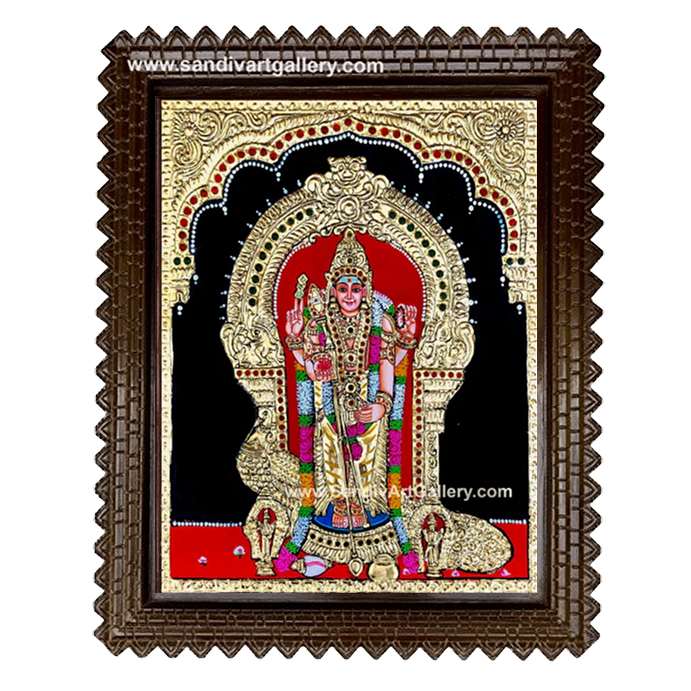 Murugan Tanjore Painting 15