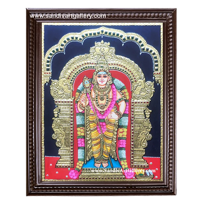 Murugar Tanjore Painting 5