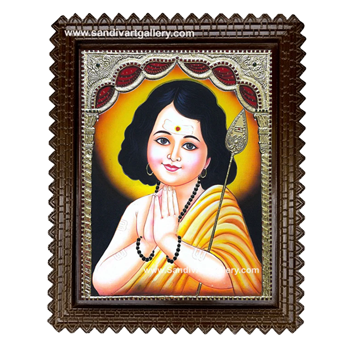 Bala Murugan Tanjore Painting 2