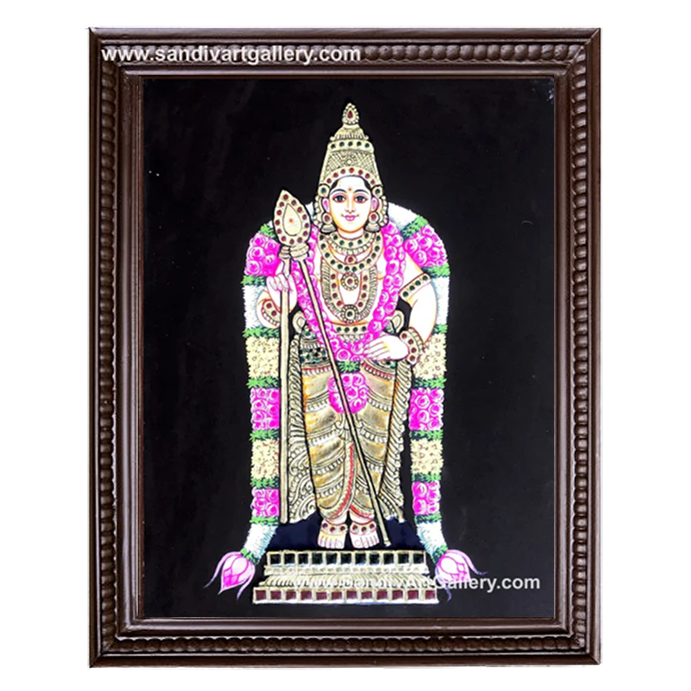 Murugan Tanjore Painting 18