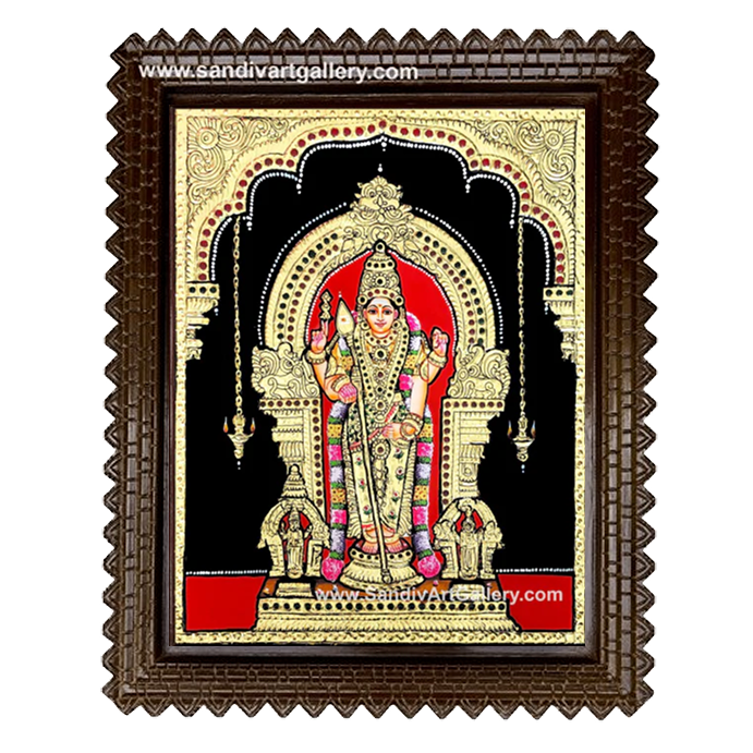 Thiruchendur Murugan Tanjore Painting 7