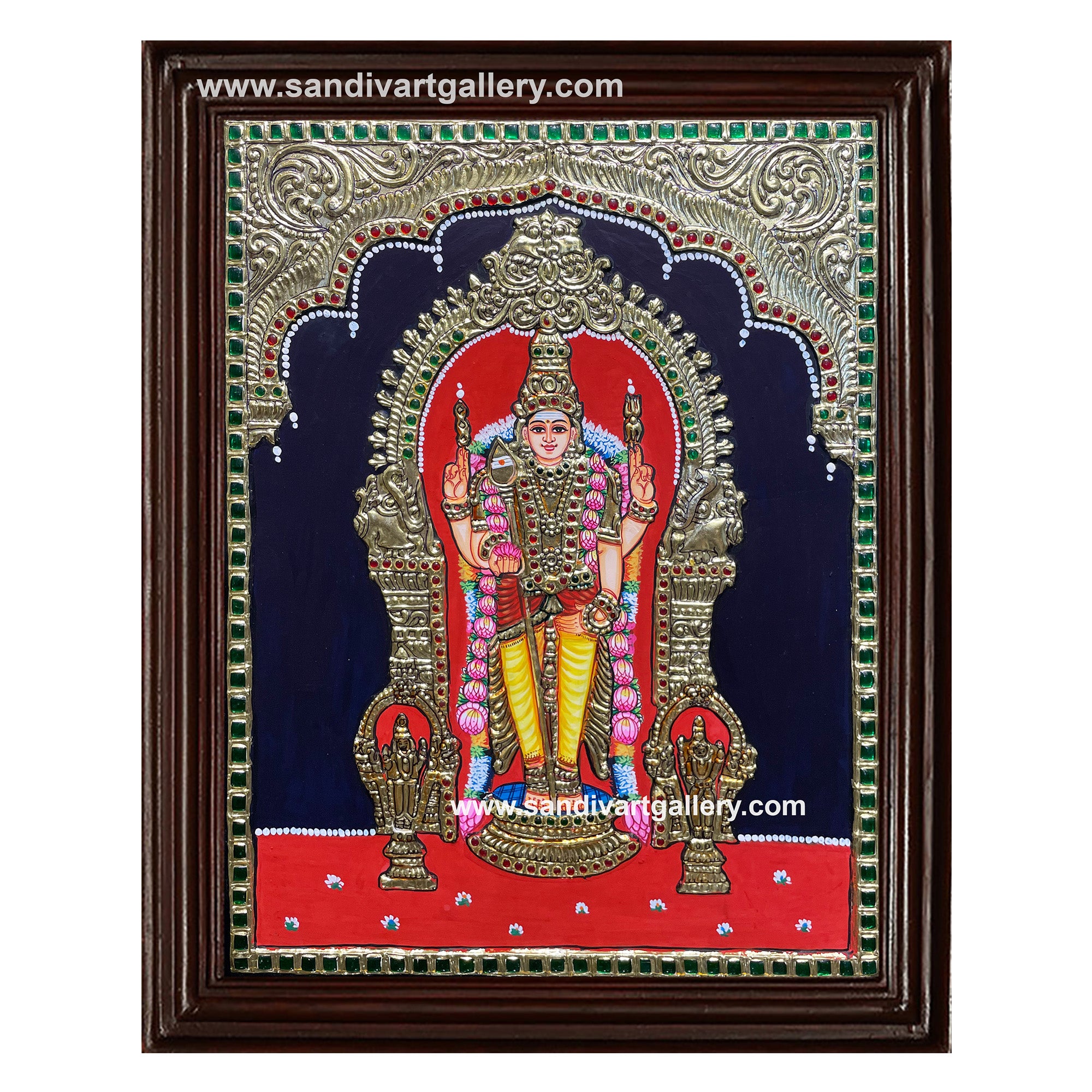 Murugan Tanjore Painting 19