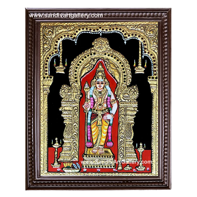 Murugan Tanjore Painting 19