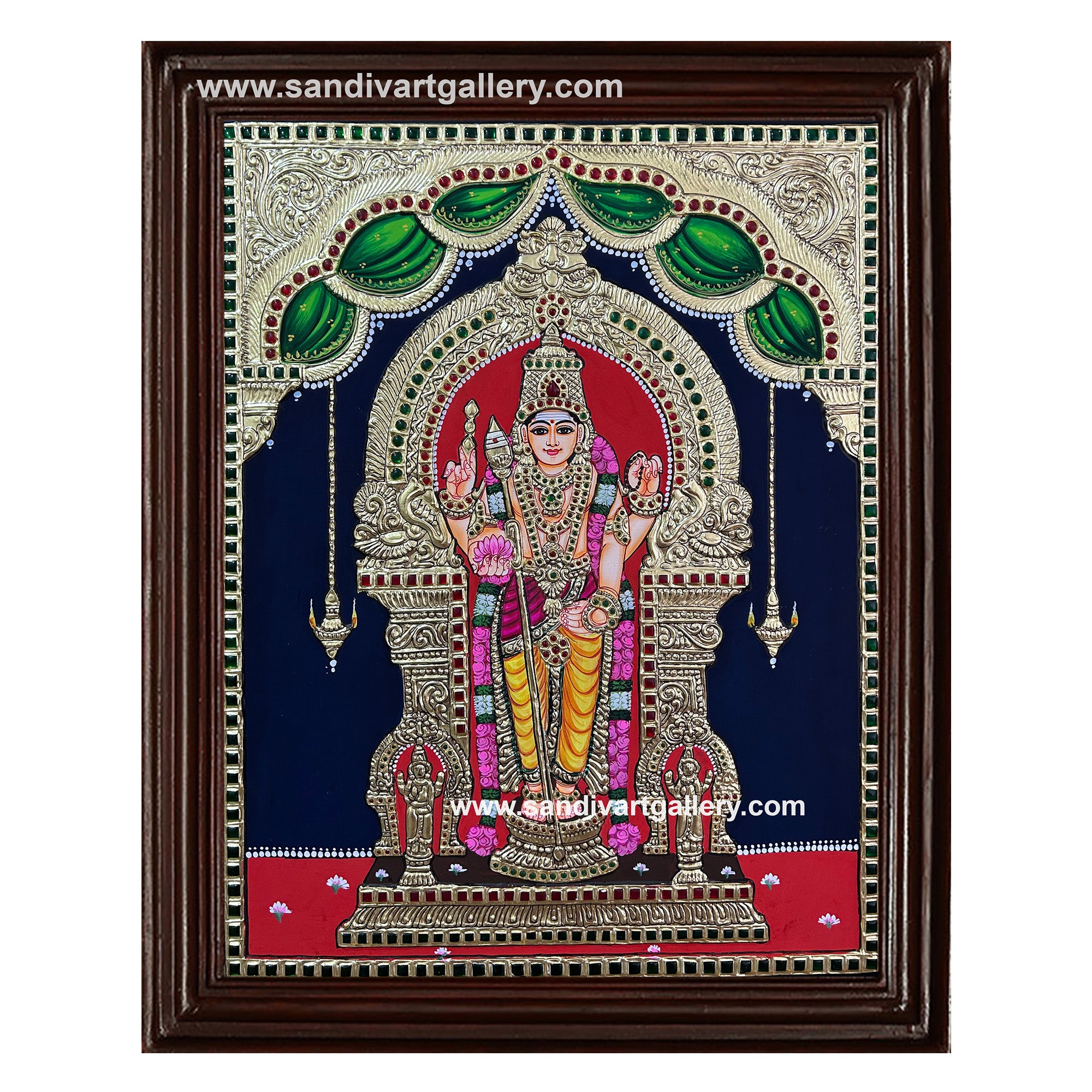 Murugan Tanjore Painting