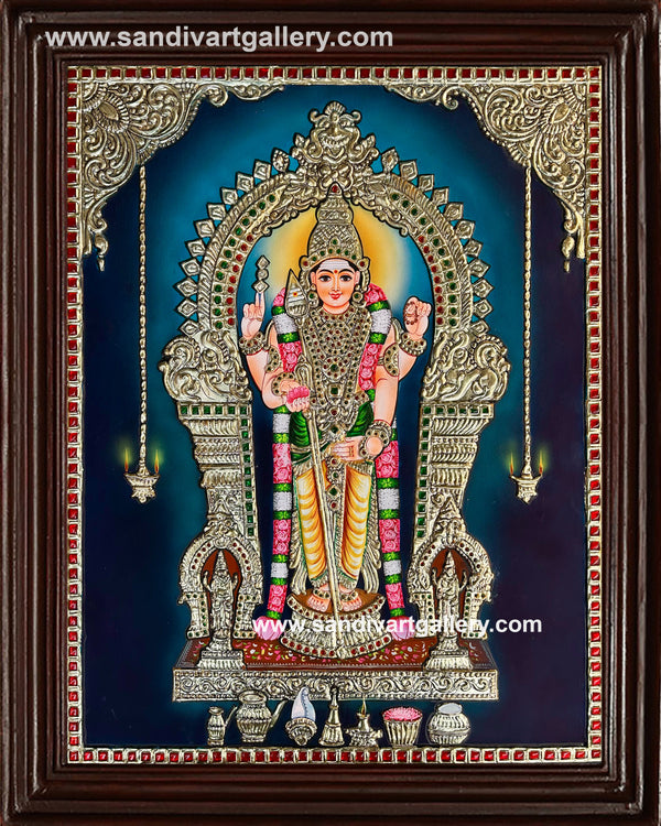 Murugan Tanjore Painting