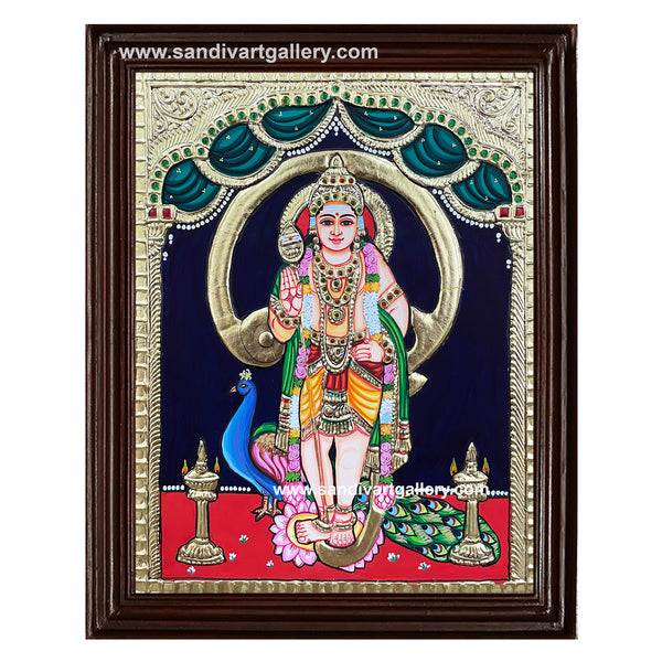 Murugar Tanjore Painting