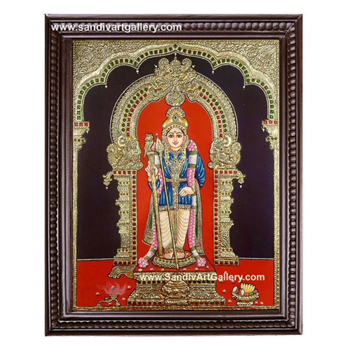 Pazhani Murugan Tanjore Painting
