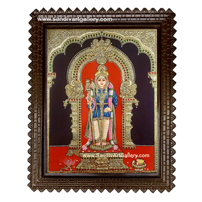 Pazhani Murugan Tanjore Painting