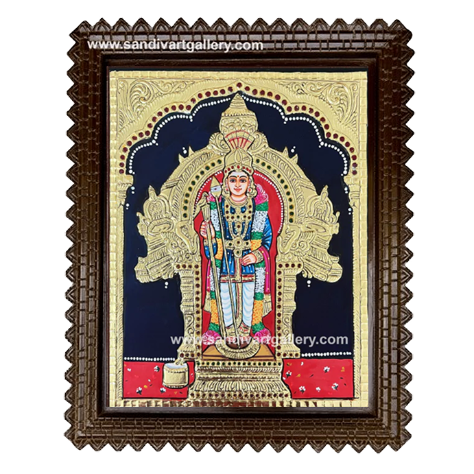 Murugar Tanjore Painting