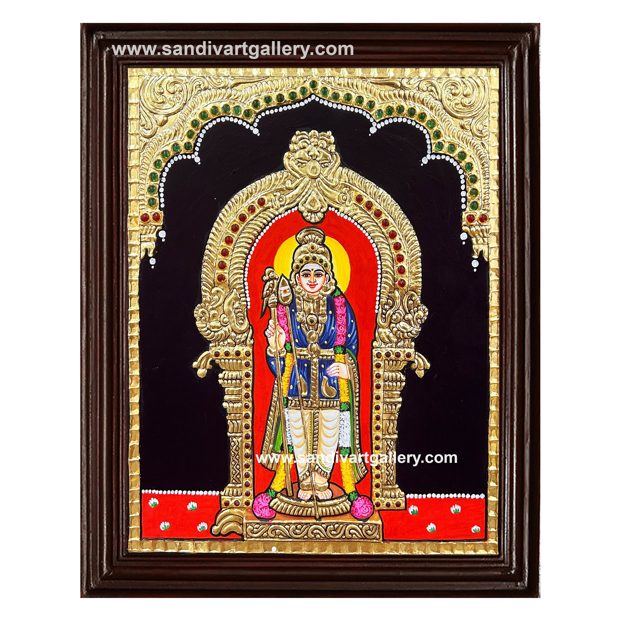 Palani Murugar Tanjore Painting