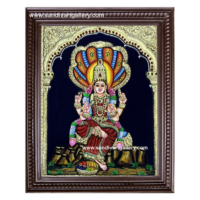 Renuga Yellama Tanjore Painting
