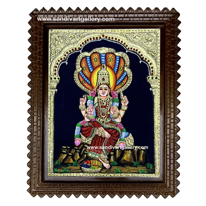 Renuga Yellama Tanjore Painting