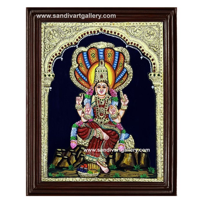 Renuga Yellama Tanjore Painting