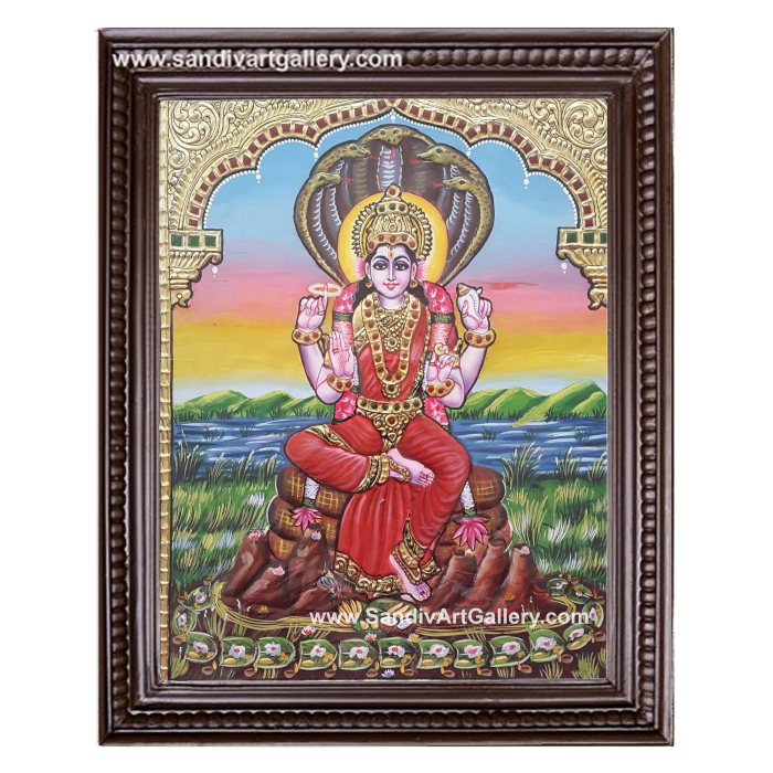 Renuka Devi Tanjore Painting