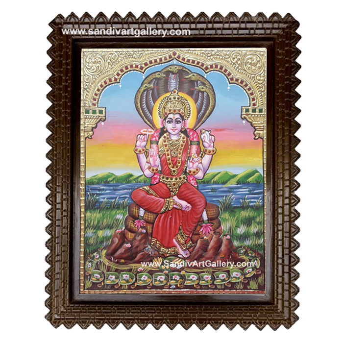 Renuka Devi Tanjore Painting
