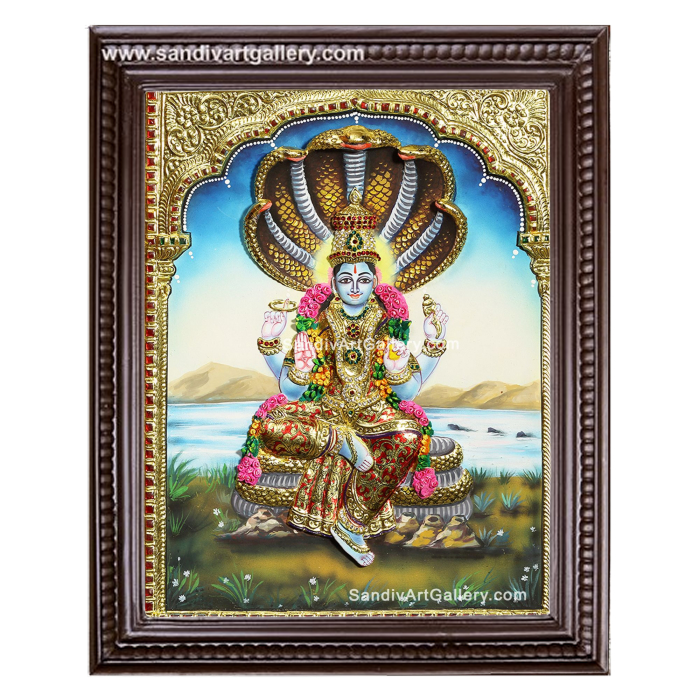Renuga Yellama 3D Tanjore Painting