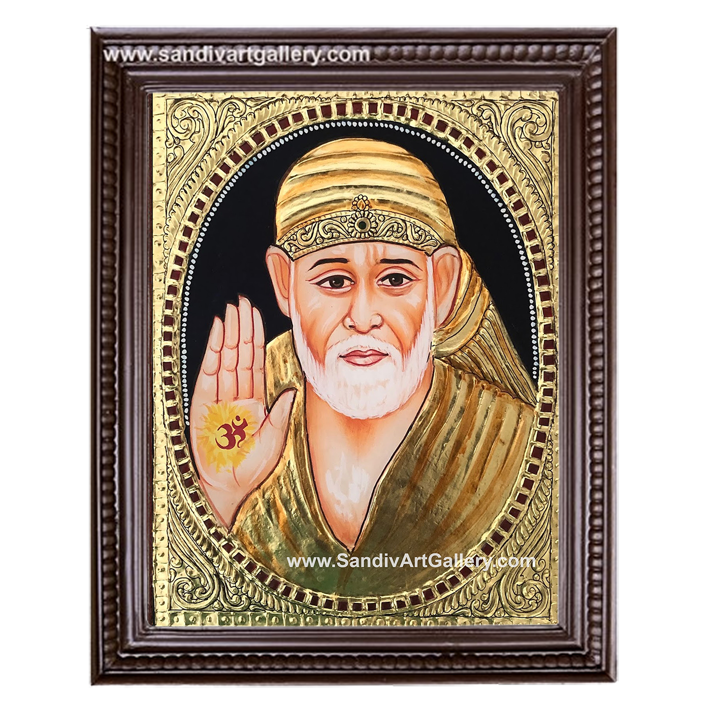 Sai baba Tanjore Painting