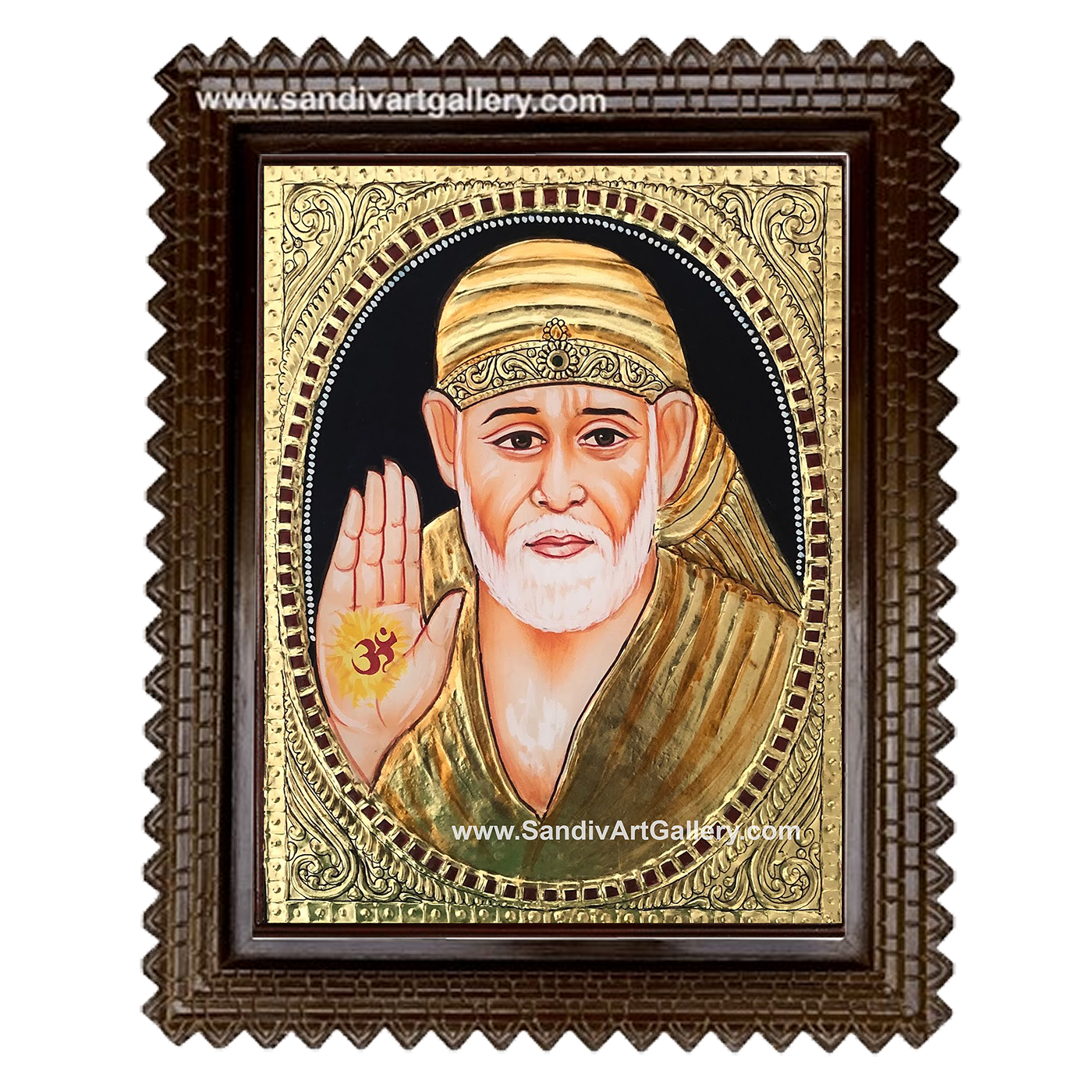 Sai baba Tanjore Painting