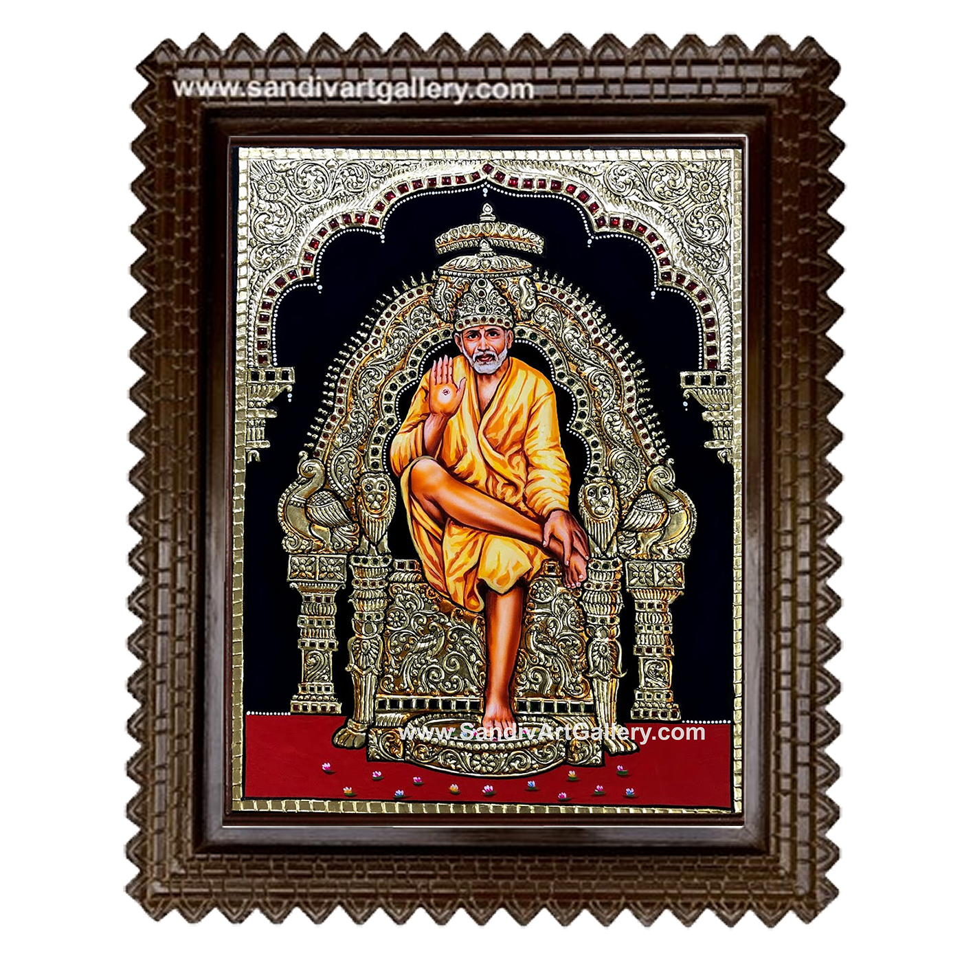 Shirdi Saibaba Tanjore Painting