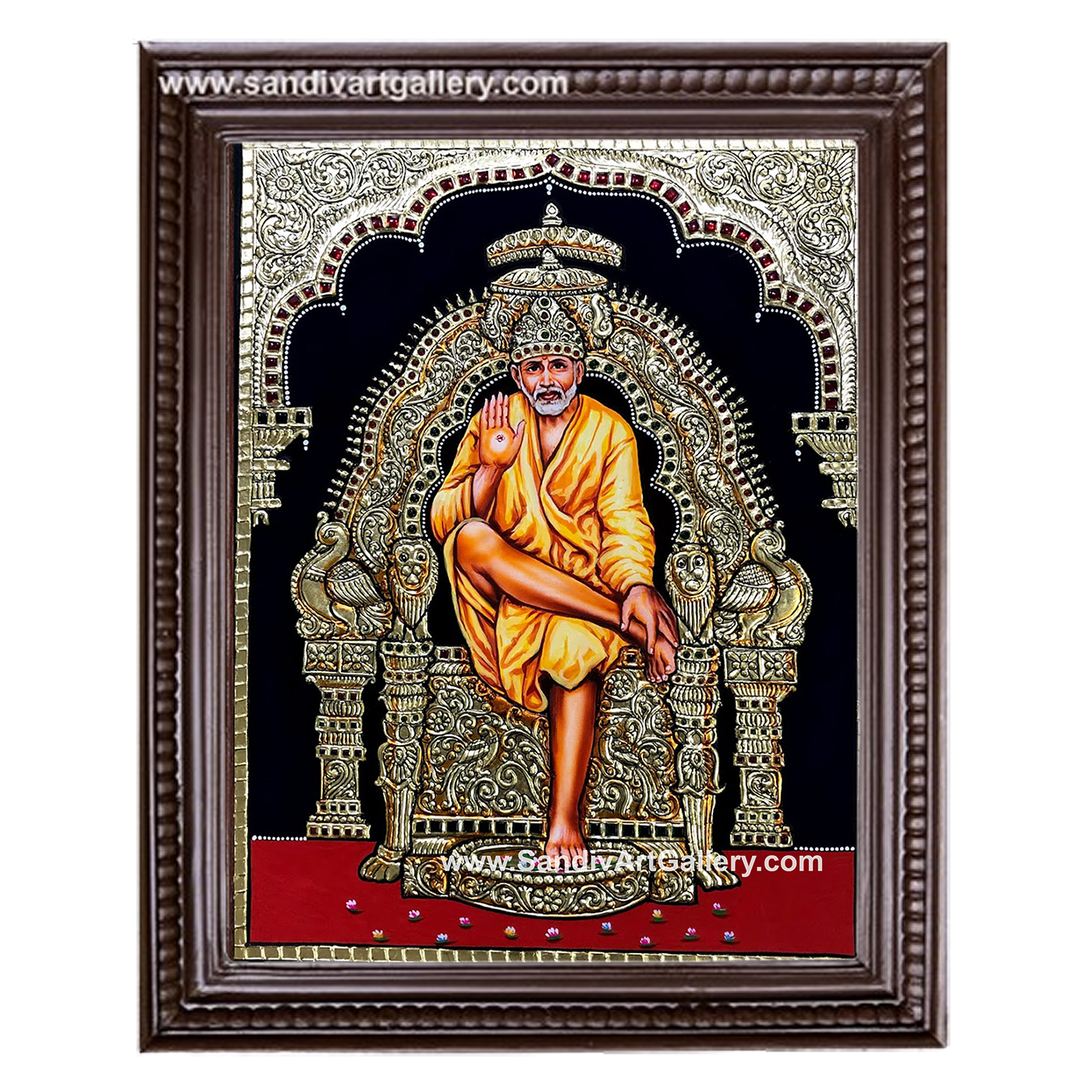 Shirdi Saibaba Tanjore Painting