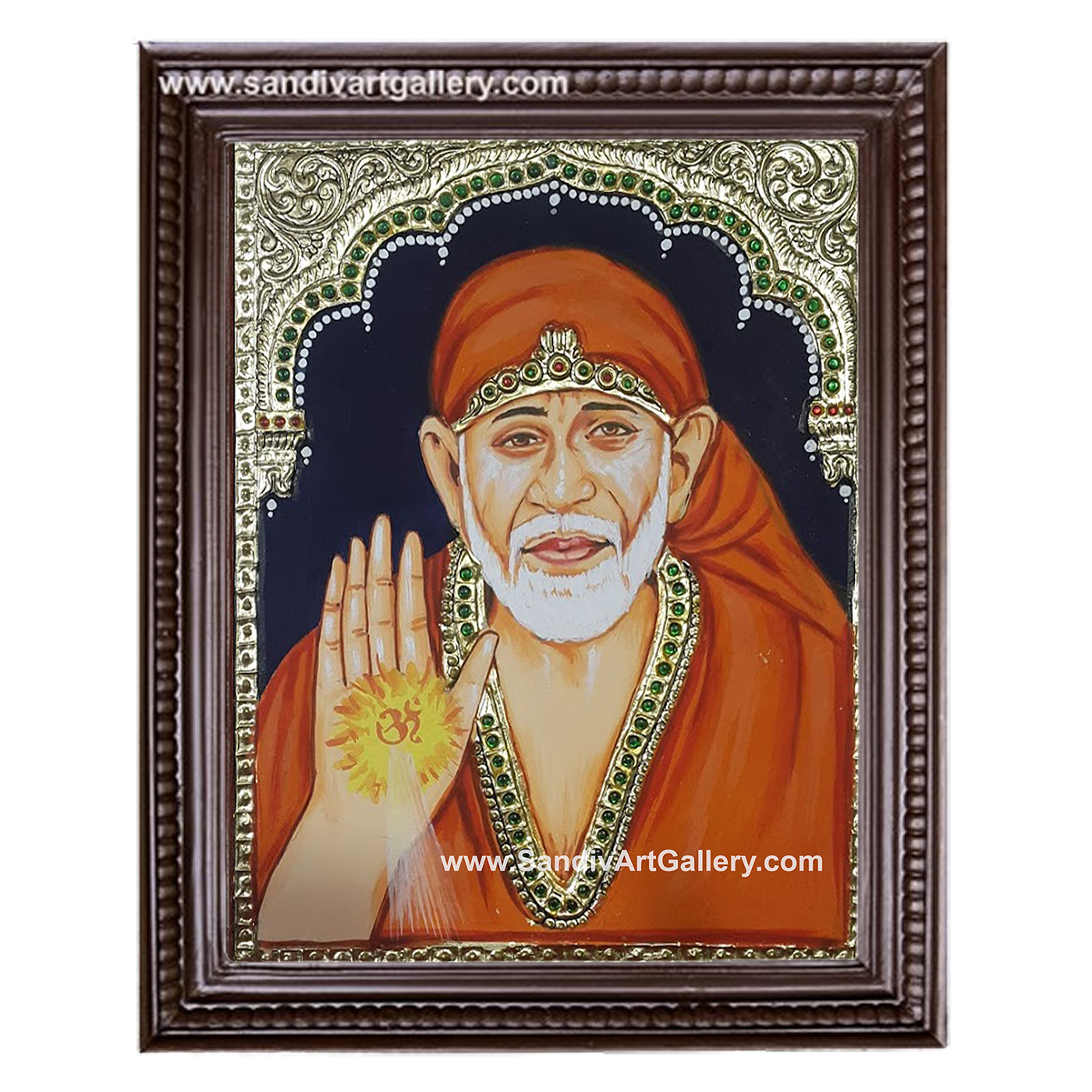 Shirdi Sai Baba Tanjore Painting