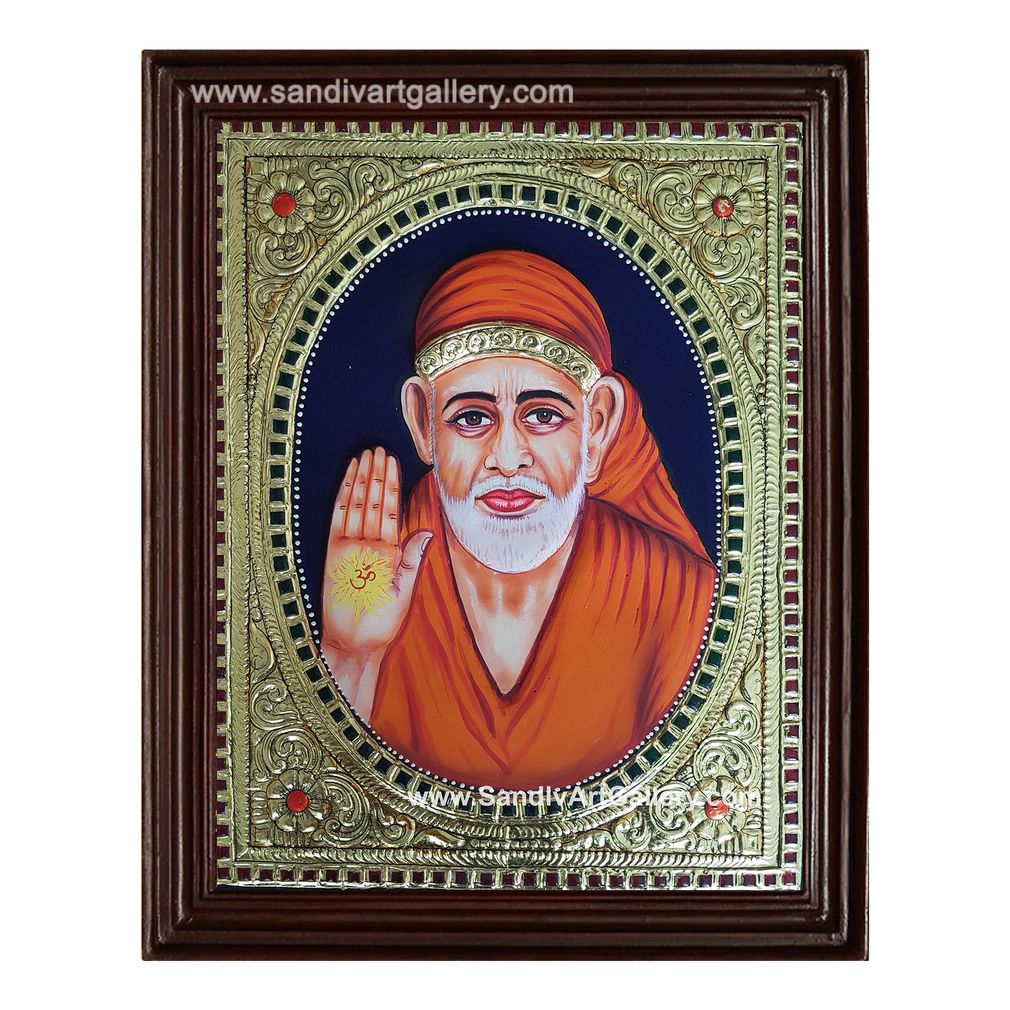 Shirdi Saibaba Tanjore Painting1