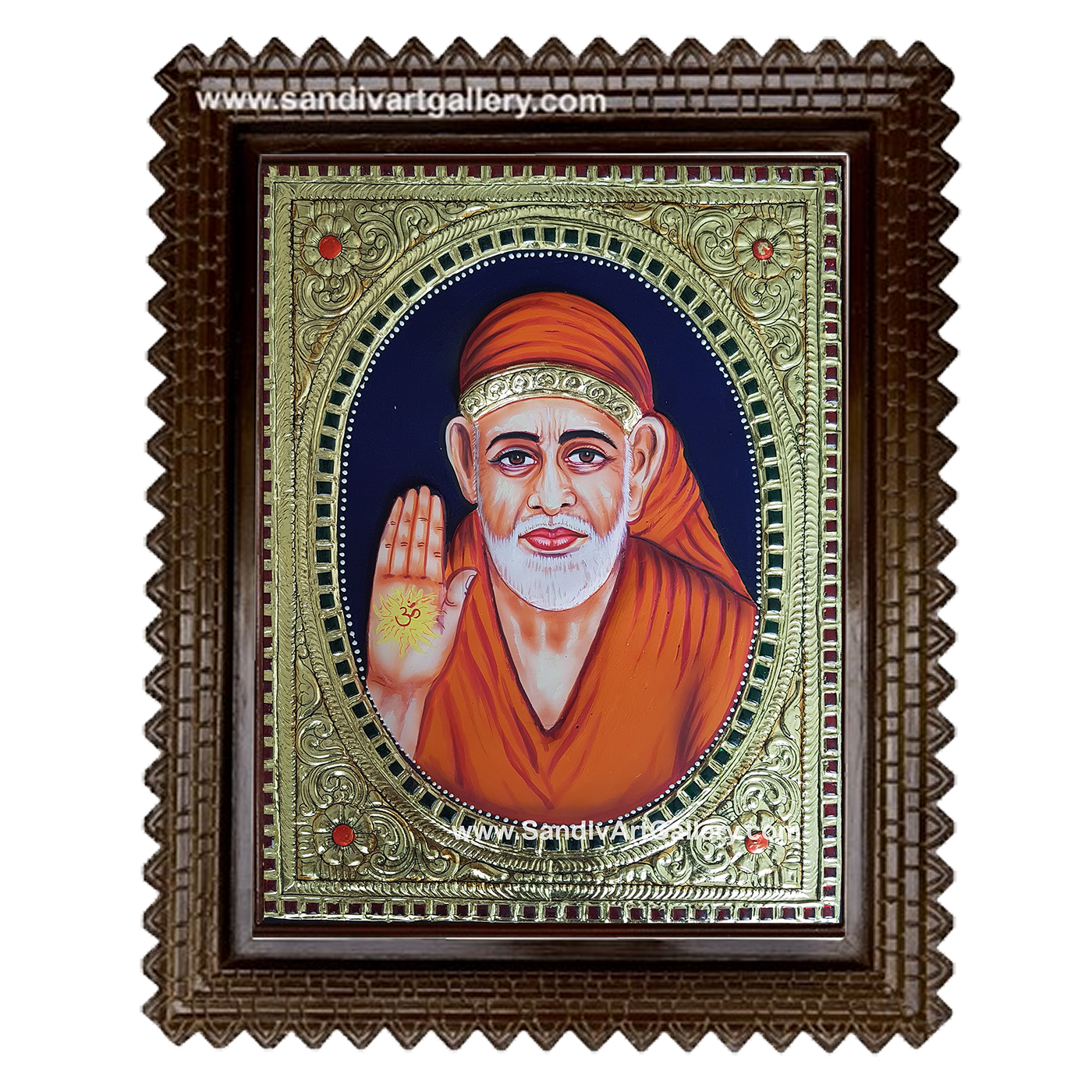 Shirdi Saibaba Tanjore Painting1