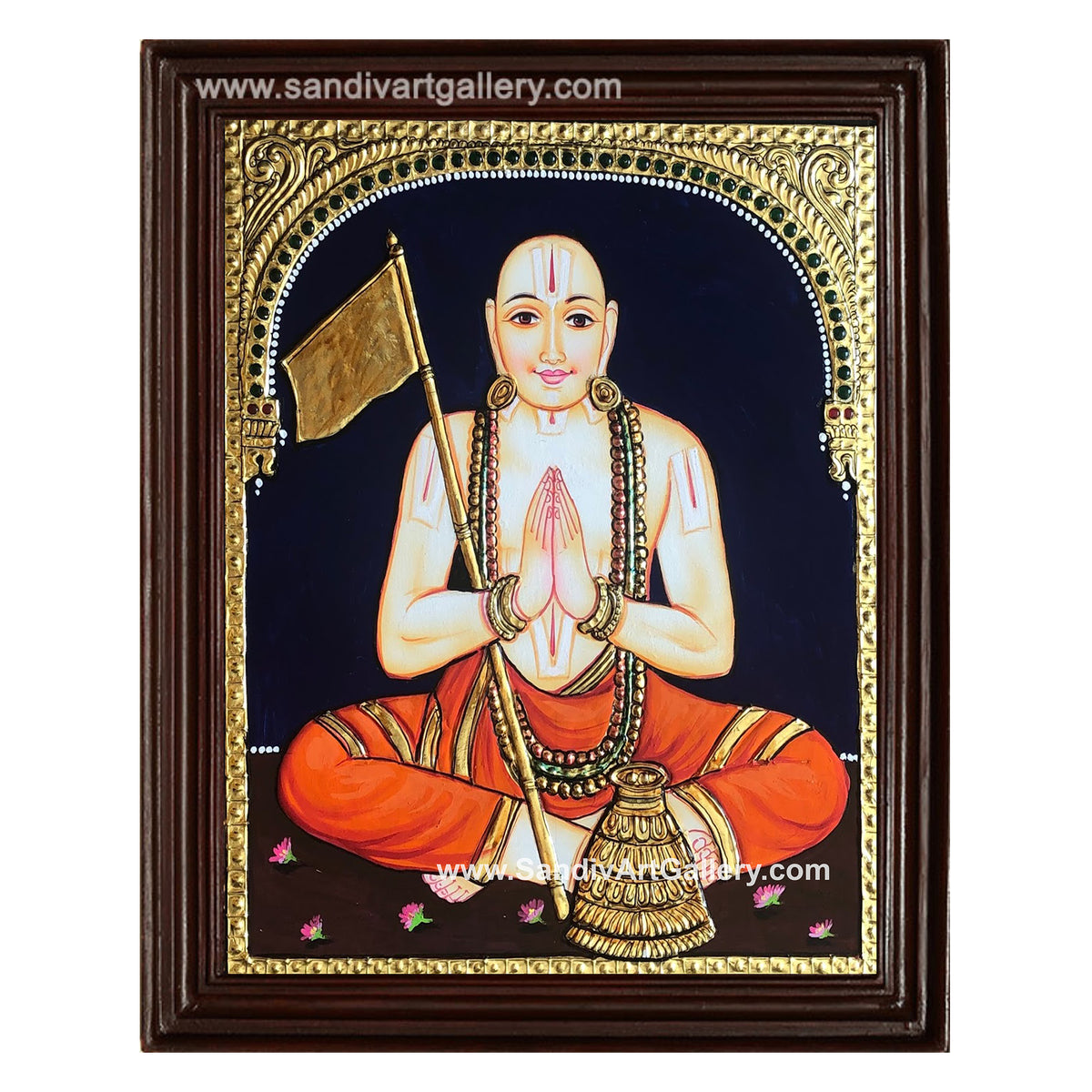 Ramanujar Tanjore Painting