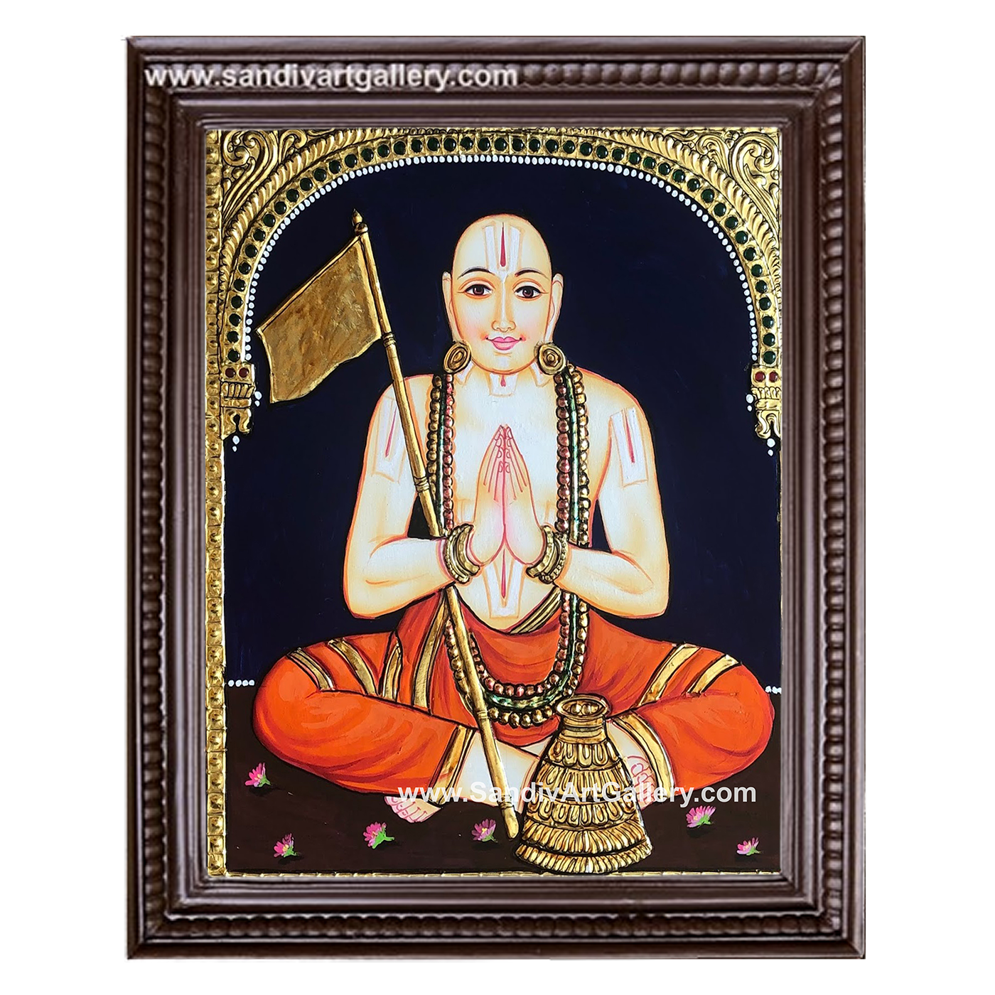 Ramanujar Tanjore Painting