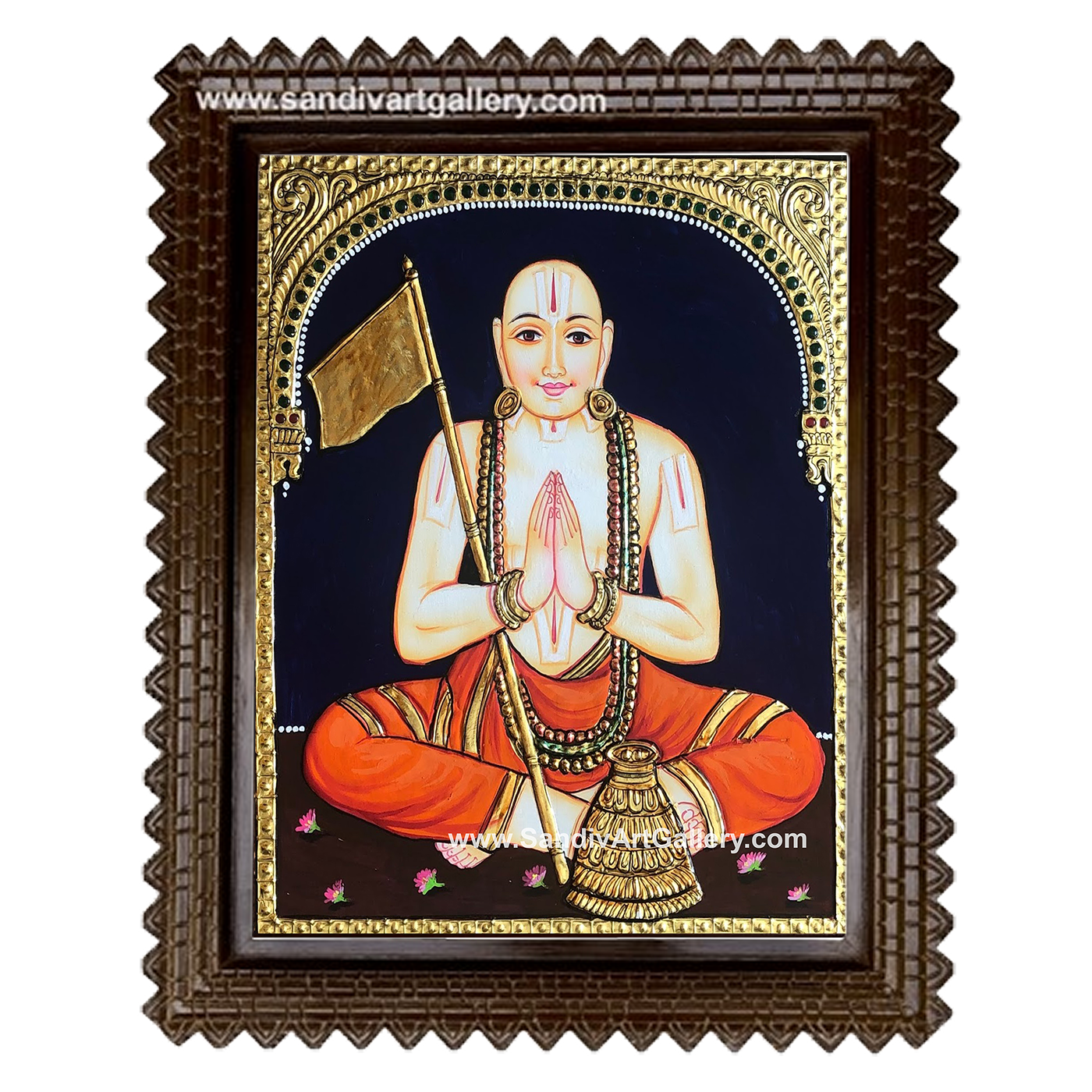 Ramanujar Tanjore Painting