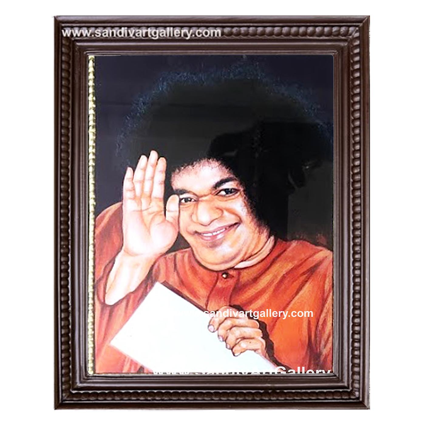 Sri Sathya Saibaba Tanjore Painting