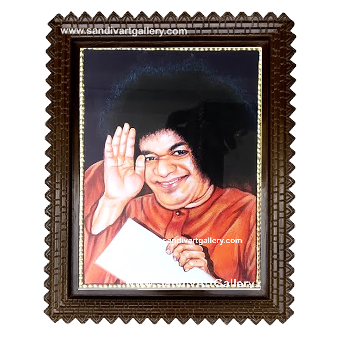 Sri Sathya Saibaba Tanjore Painting