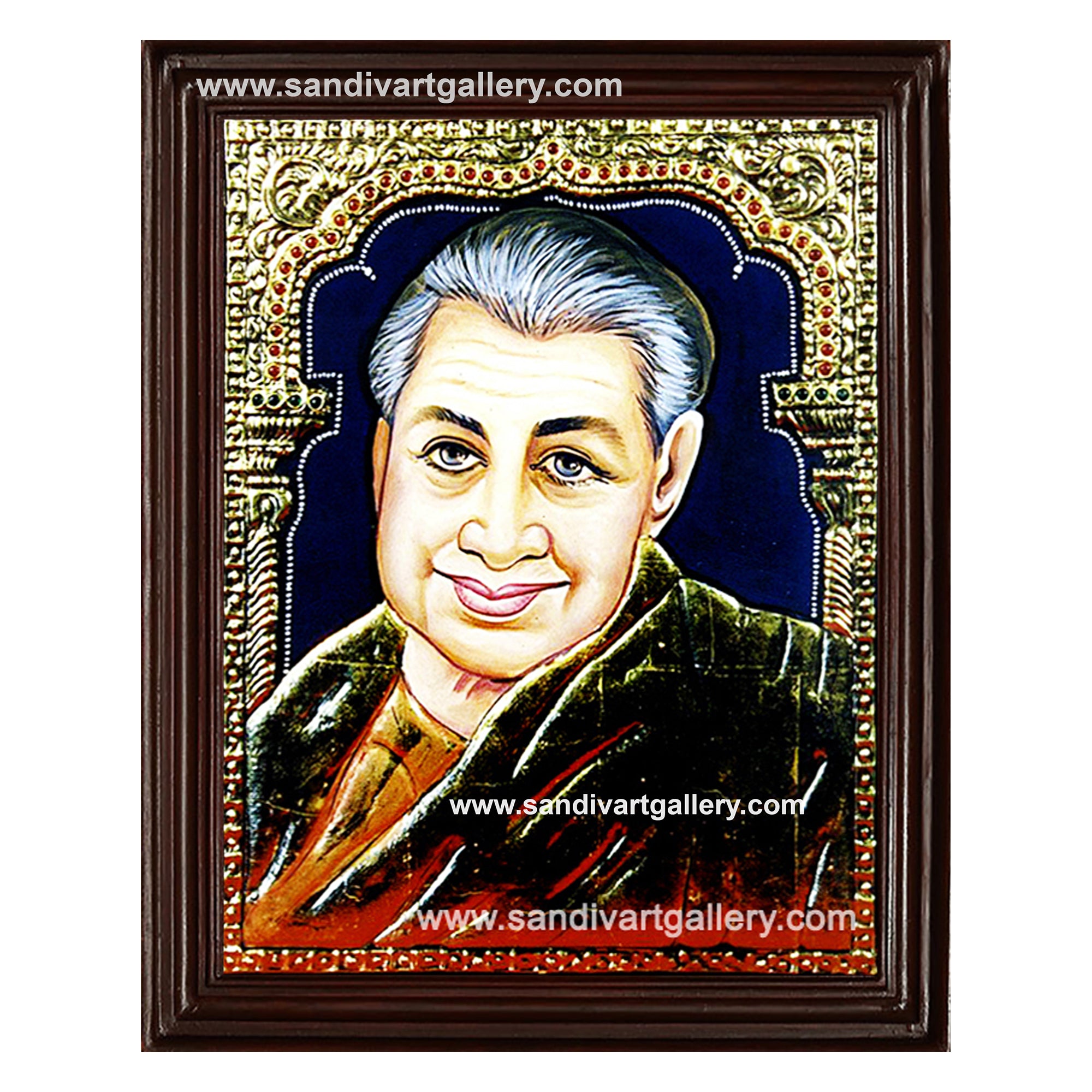 Pondicherry Annai Tanjore Painting