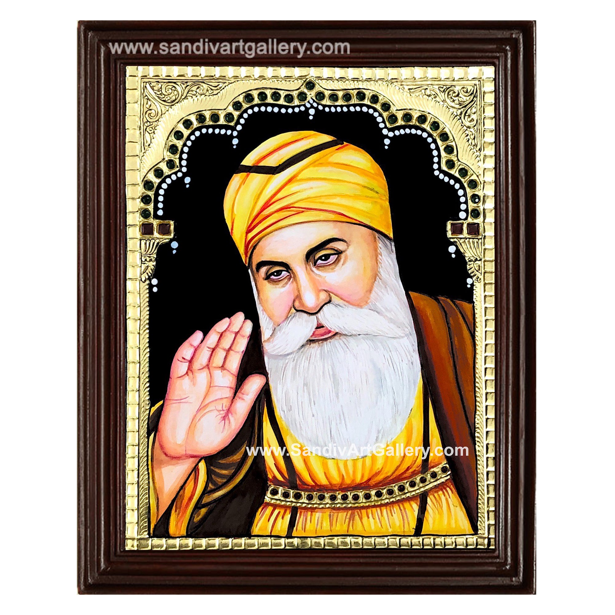 Gurunanak Tanjore Painting