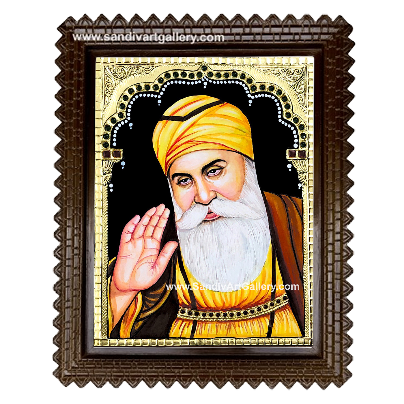 Gurunanak Tanjore Painting