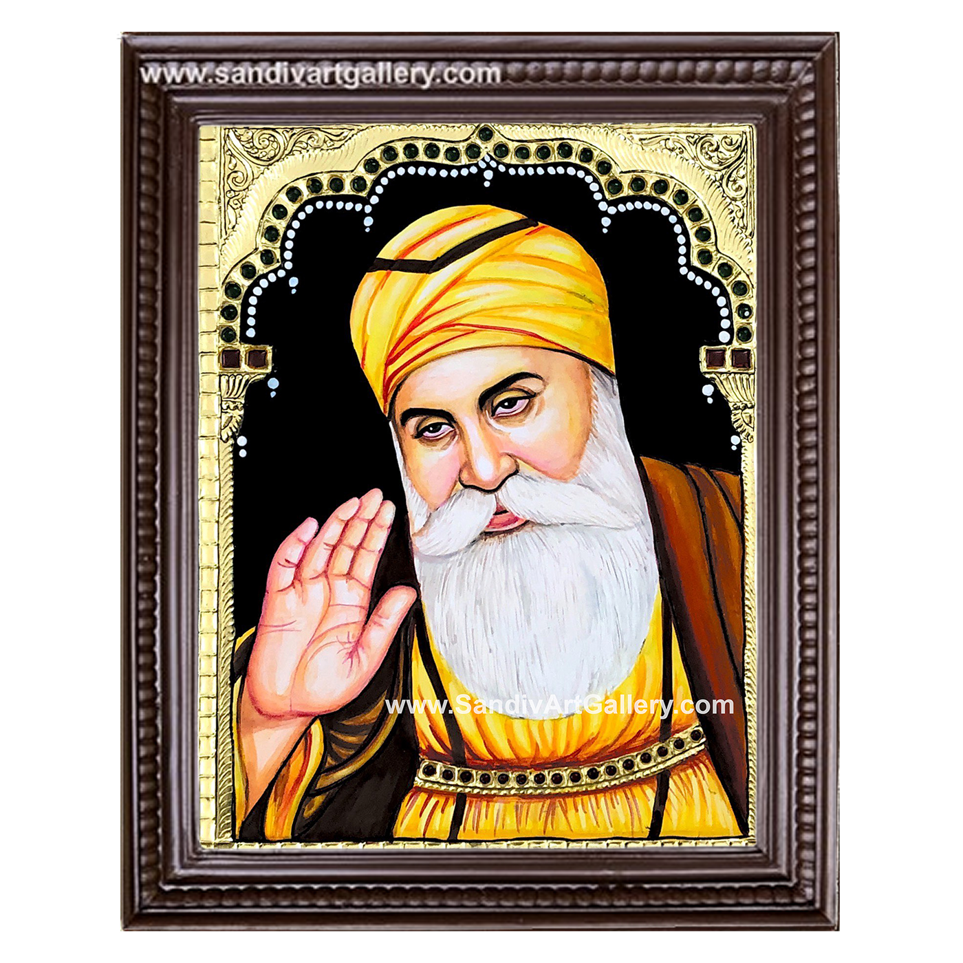 Gurunanak Tanjore Painting