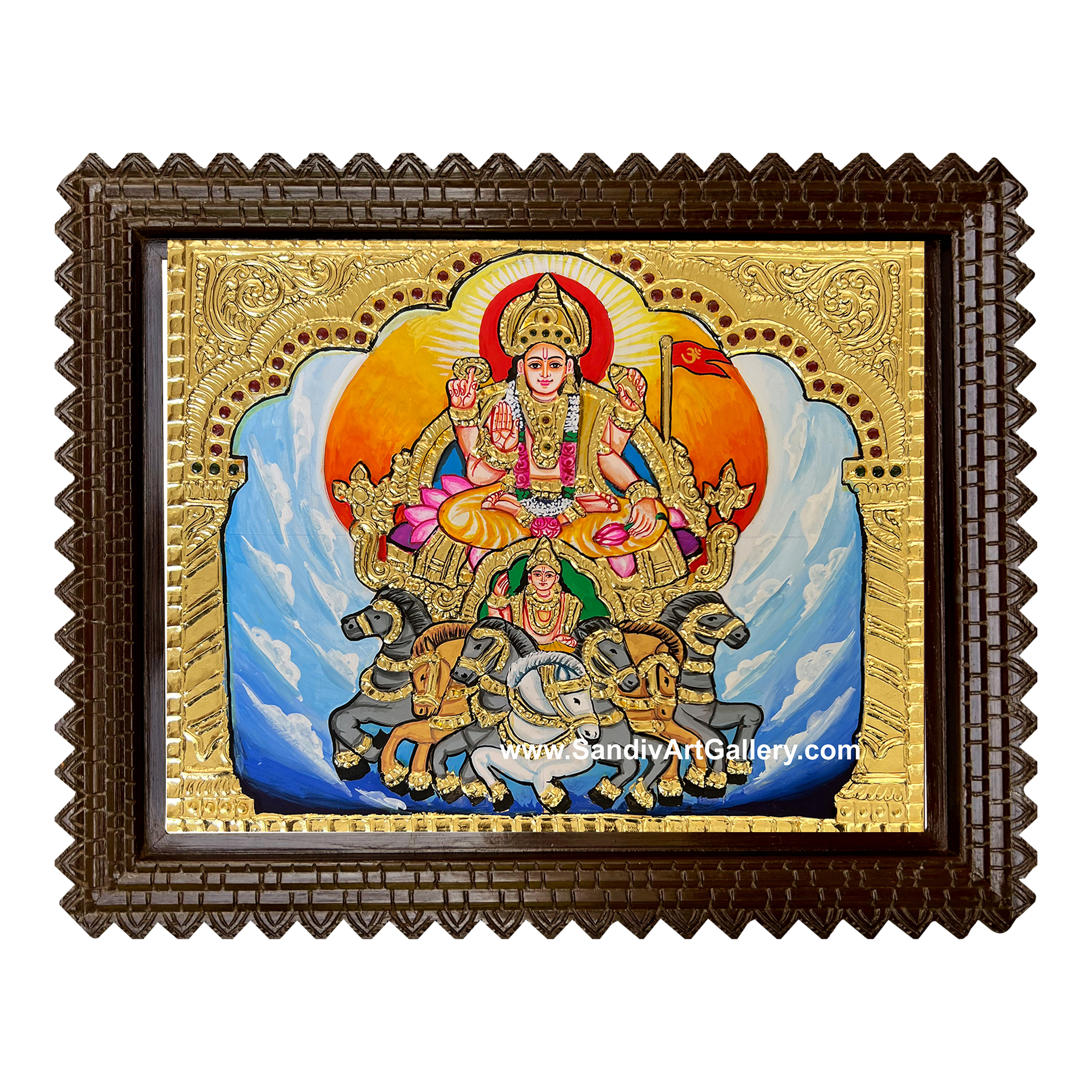 Surya Narayanan Tanjore Paintinng1