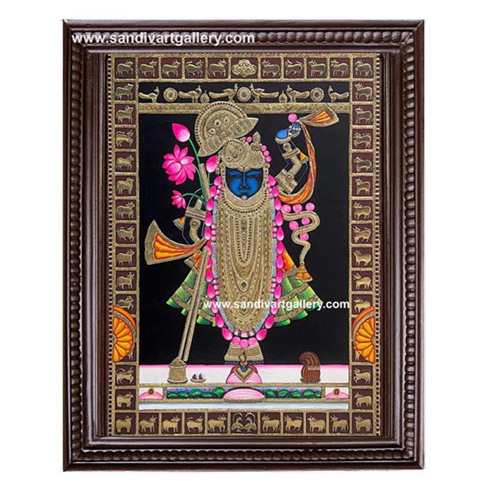Shrinathji Tanjore Painting 1