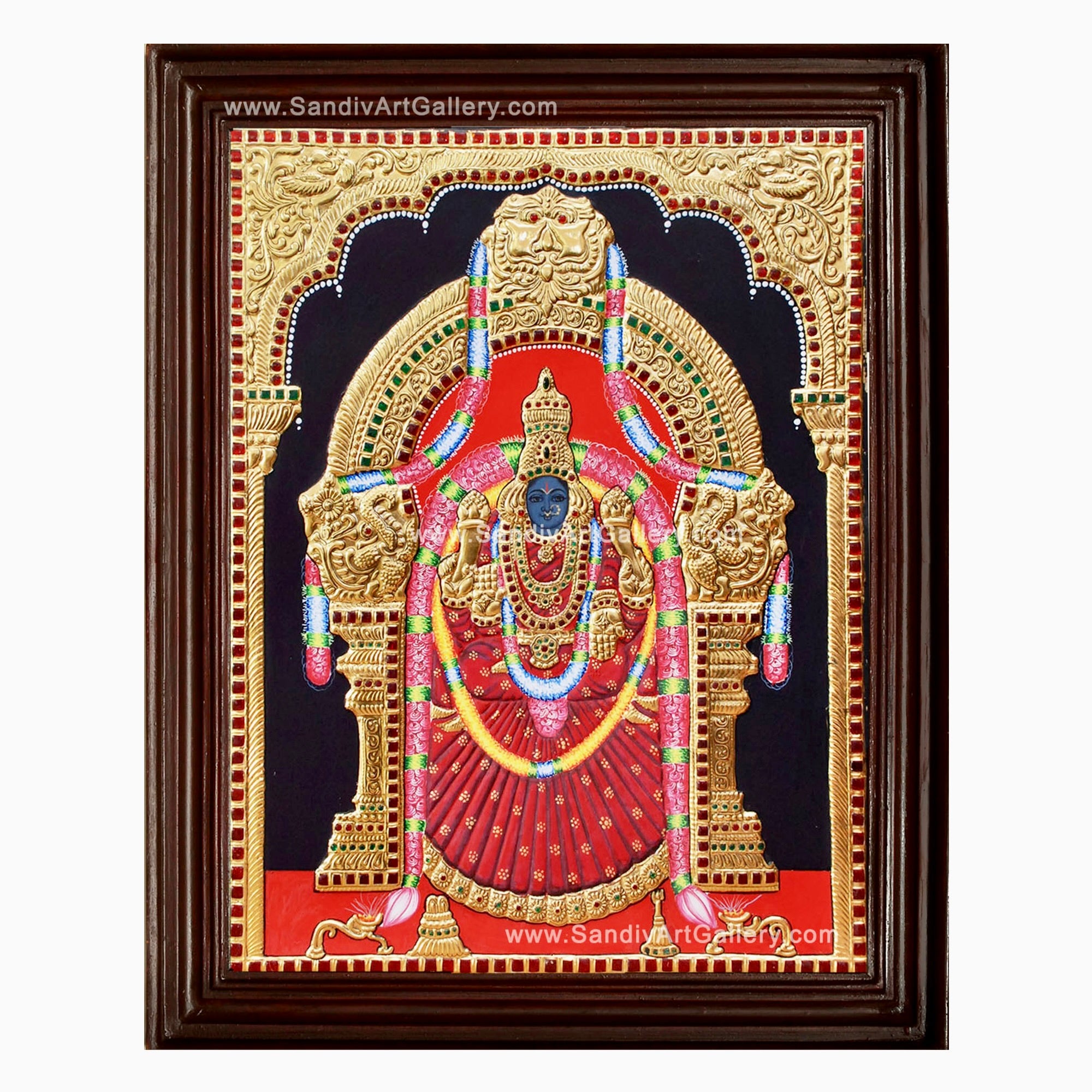 Padmavathi Thayar Tanjore Painting